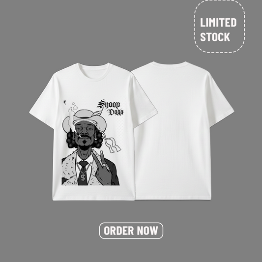 The "Doggfather" Legacy Graphic Tee | Cloud White