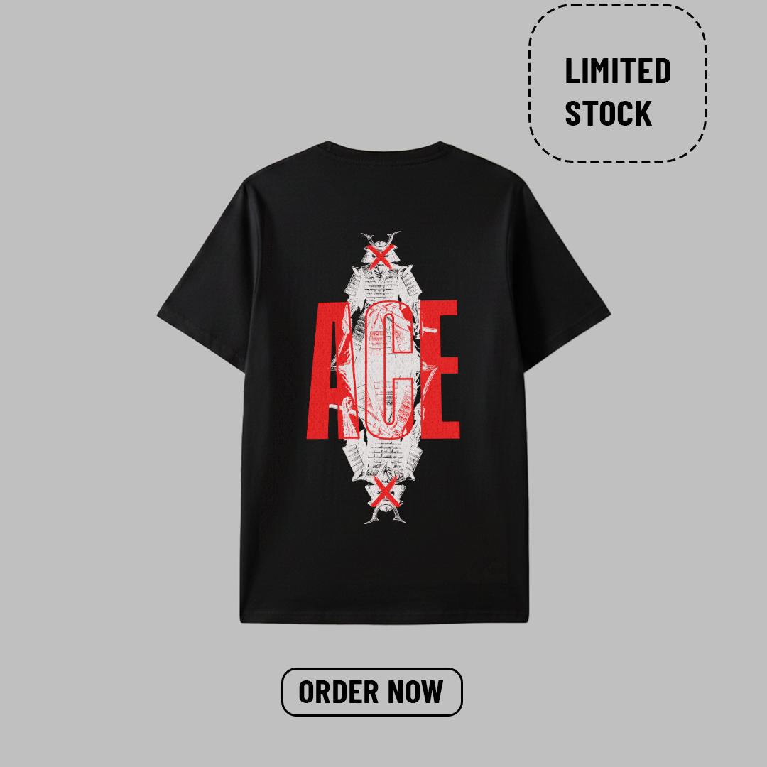 The "ACE" Mirror Samurai Graphic Tee